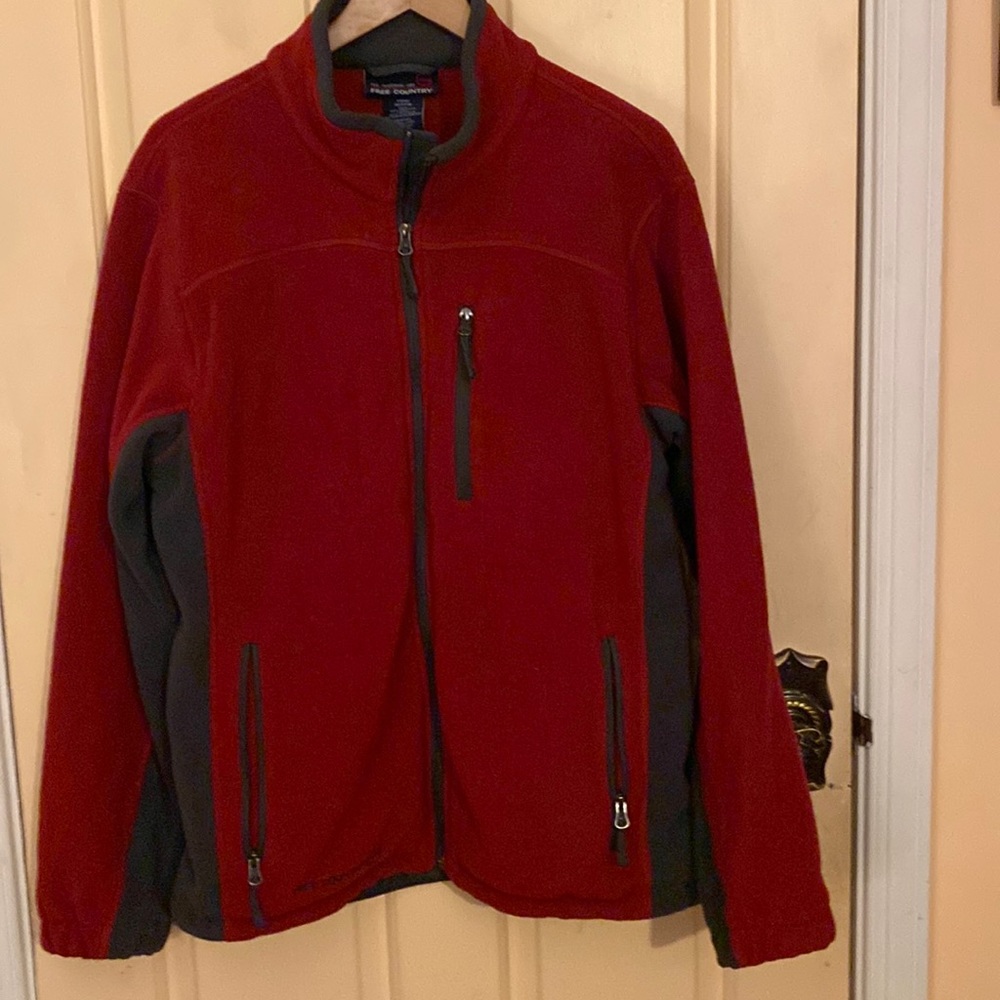 Free Country Full Zip Fleece Size M